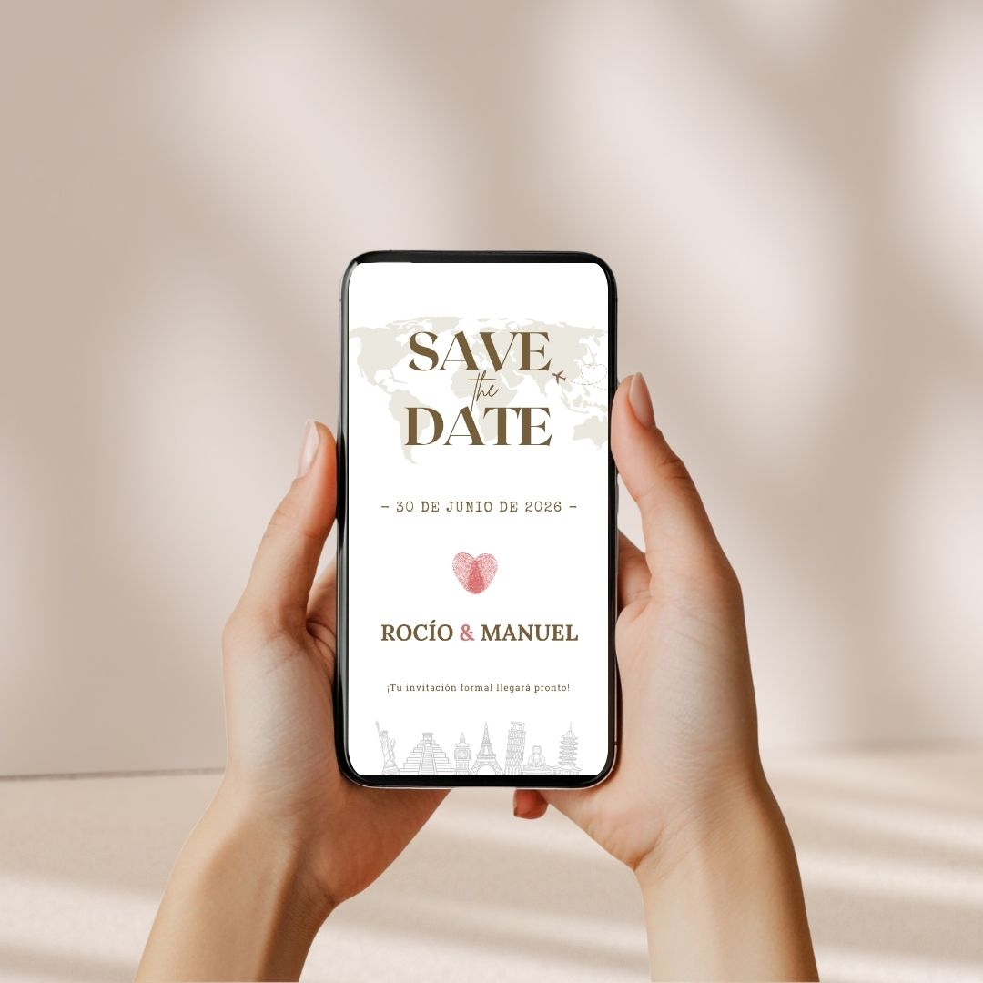 wanderlust Save The Date